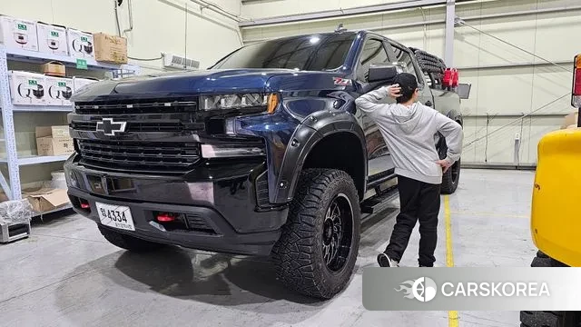 Chevrolet Silverado 2022 Синий из Кореи