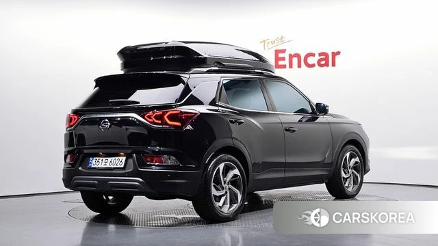 Ssangyong Beautiful Korando 2021 Черный из Кореи