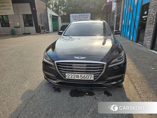 Genesis G80 2018 Черный из Кореи