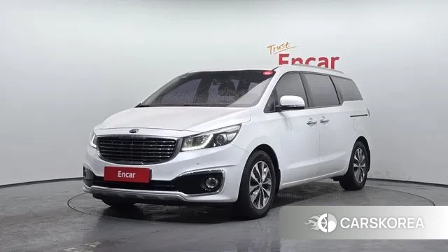 Kia All New Carnival 2018 Белый из Кореи