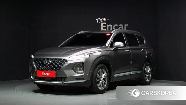 Hyundai Santa Fe TM 2019 Серый из Кореи