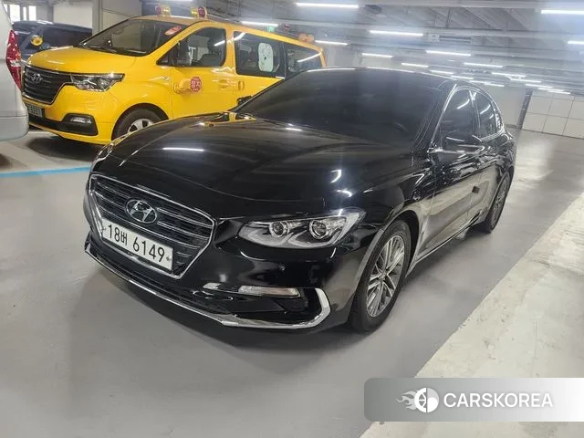 Hyundai Grandeur IG 2018 Черный из Кореи