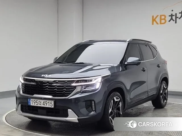 Kia The New Seltos 2022 Серый из Кореи