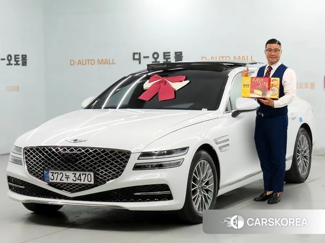 Genesis G80 (RG3) 2021 Черный из Кореи