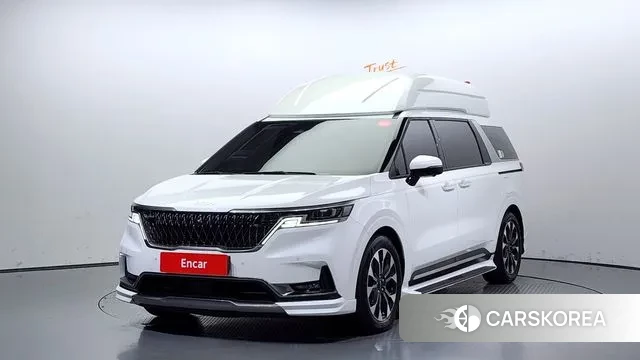 Kia Carnival 4th generation 2023 Белый из Кореи