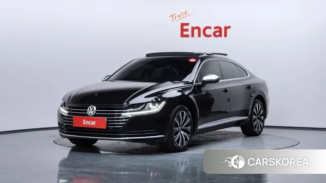 Volkswagen Arteon 2019 Черный из Кореи