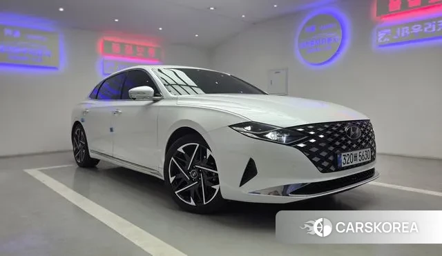 Hyundai The New Grandeur IG 2021 Белый из Кореи