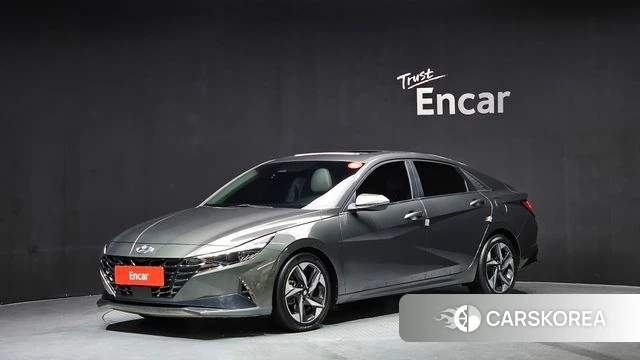 Hyundai Avante (CN7) 2020 Серый из Кореи