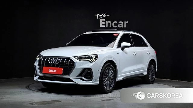Audi Q3 (F3) 2023 Белый из Кореи