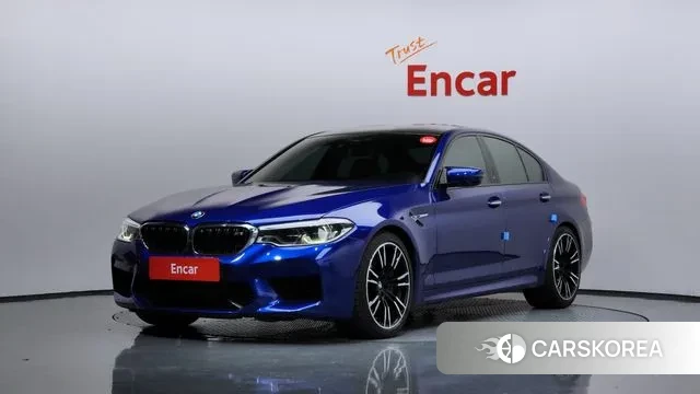 BMW M5 (F90) 2018 Синий из Кореи