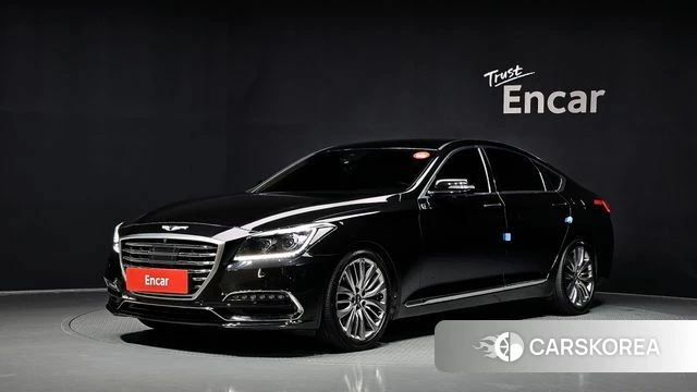 Genesis G80 2018 Черный из Кореи