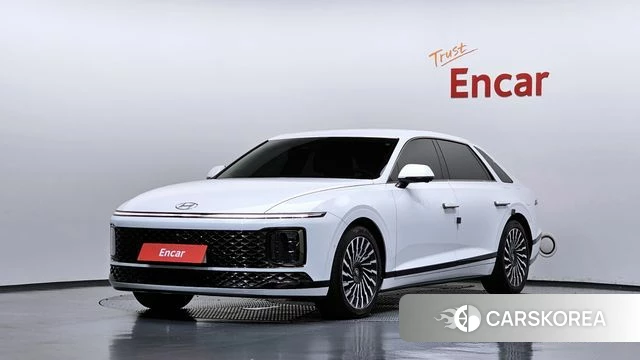 Hyundai Grandeur Hybrid (GN7) 2023 Белый из Кореи
