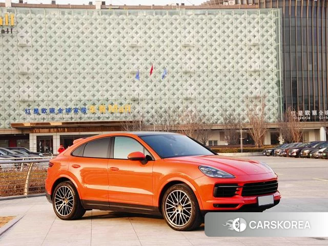 Porsche Cayenne Coupé 2019 Оранжевый из Китая