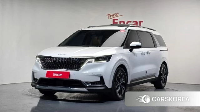 Kia Carnival 4th generation 2022 Белый из Кореи