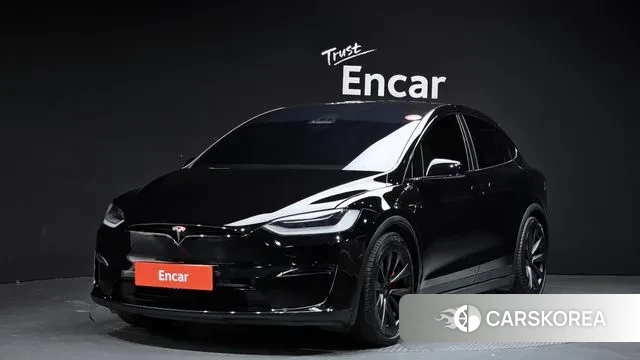 Tesla Model X 2023 Черный из Кореи