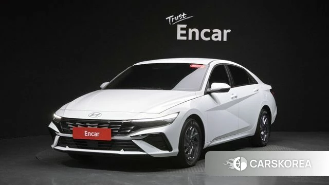 Hyundai The New Avante (CN7) 2025 Белый из Кореи