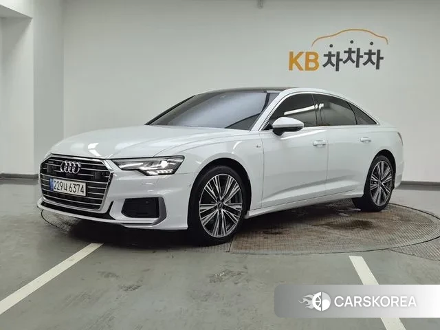 Audi A6 (C8) 2022 Белый из Кореи