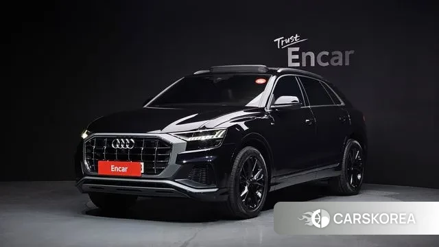Audi Q8 (4M) 2021 Черный из Кореи