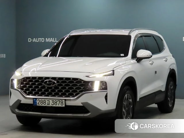 Hyundai The New Santa Fe 2022 Белый из Кореи