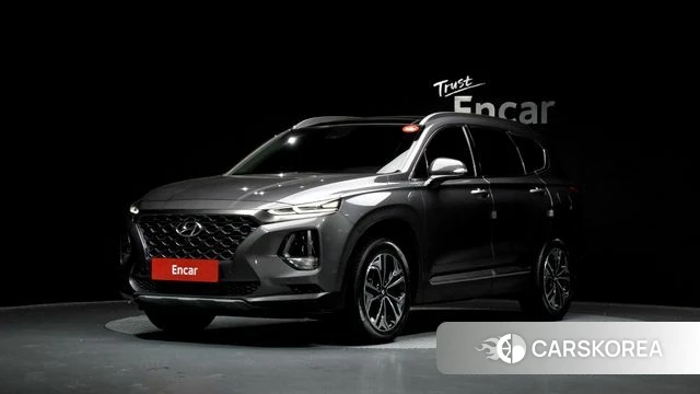 Hyundai Santa Fe TM 2018 Серый из Кореи