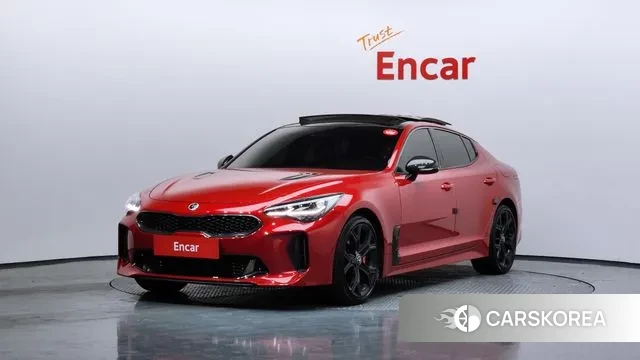 Kia Stinger 2018 Красный из Кореи