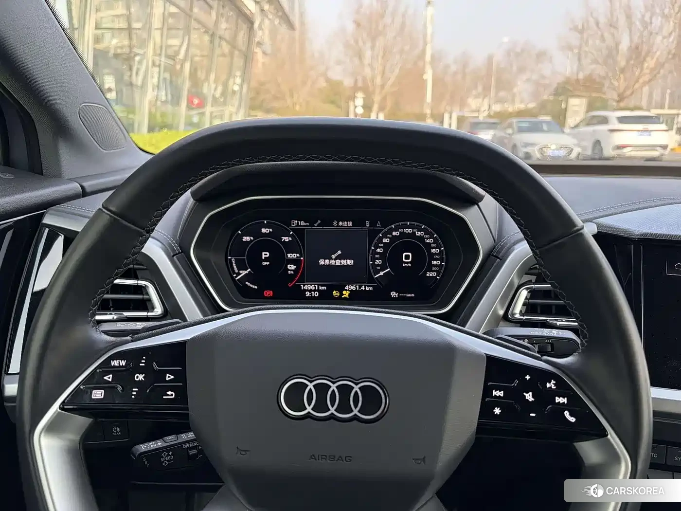 Audi Q4 2024 Синий из Китая