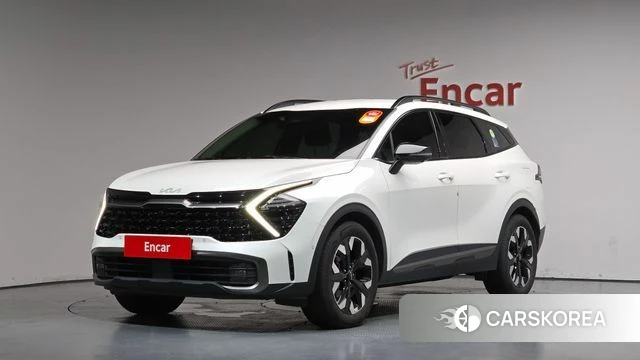 Kia Sportage 5th Generation 2021 Белый из Кореи