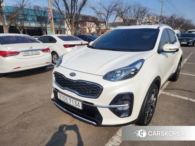 Kia Sportage The Bold 2019 Белый из Кореи