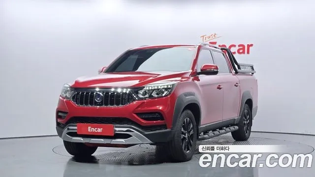 Ssangyong Rexton Sports Cannes 2020 Красный из Кореи