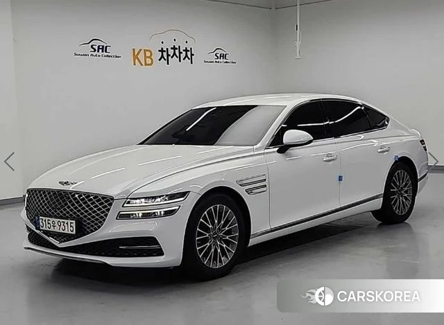 Genesis G80 (RG3) 2021 Белый из Кореи