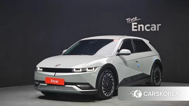 Hyundai Ionic 5 2023 Серебристо-серый из Кореи