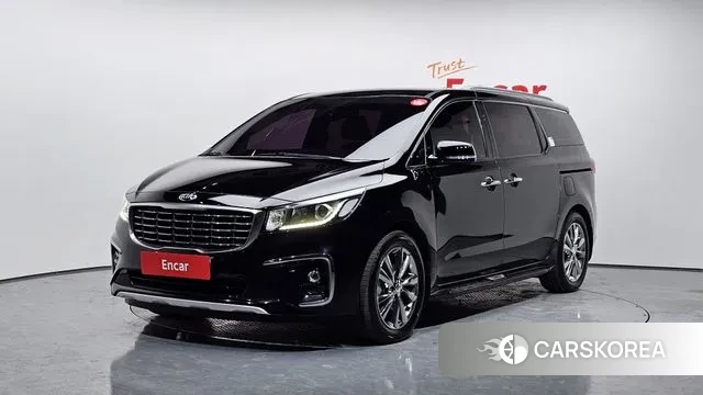 Kia The New Carnival 2018 Черный из Кореи