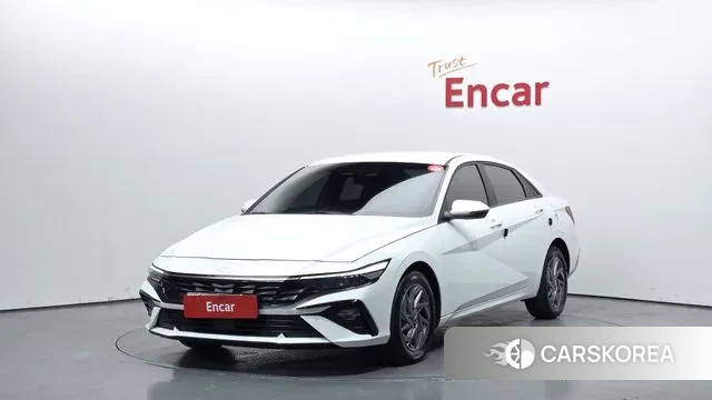 Hyundai The New Avante (CN7) 2024 Белый из Кореи