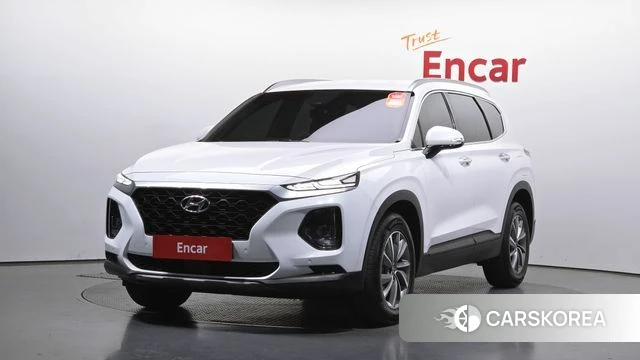 Hyundai Santa Fe TM 2018 Белый из Кореи