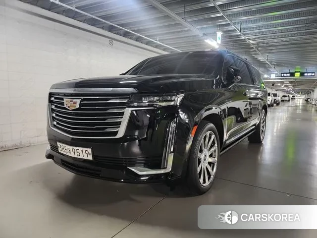 Cadillac Escalade 5th Generation 2021 Черный из Кореи