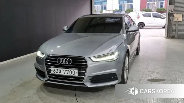 Audi New A6 2018 Серебристо-серый из Кореи