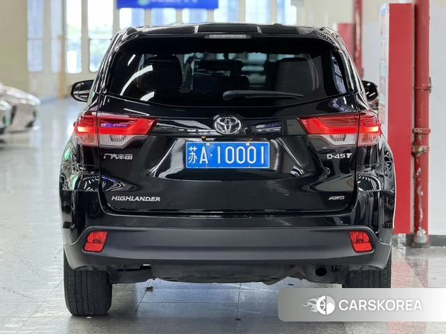 Toyota Highlander 2021 Черный из Китая