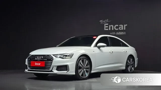 Audi A6 (C8) 2023 Белый из Кореи
