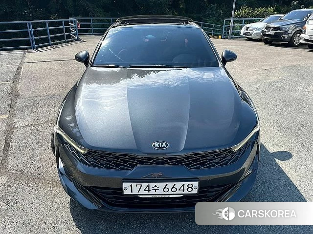 Kia K5 3rd generation 2020 Серый из Кореи