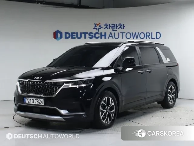 Kia Carnival 4th generation 2023 Черный из Кореи