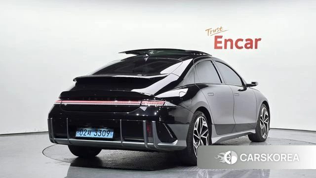 Hyundai Ionic 6 2022 Черный из Кореи