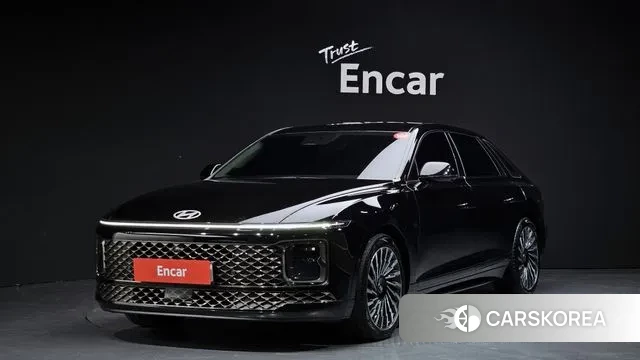 Hyundai Grandeur Hybrid (GN7) 2024 Черный из Кореи