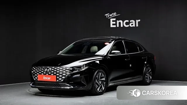 Hyundai The New Grandeur IG Hybrid 2022 Черный из Кореи