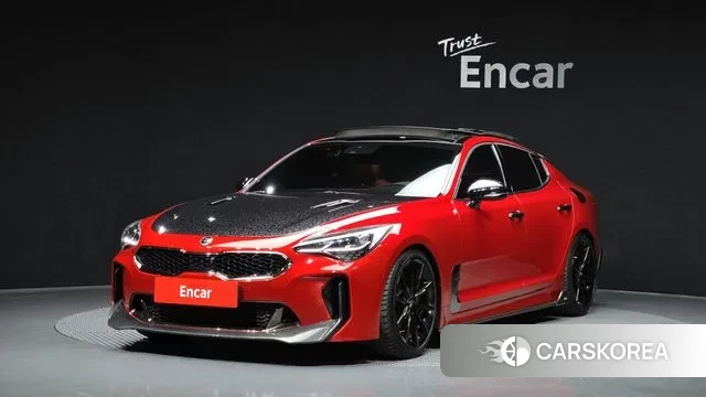 Kia Stinger 2019 Красный из Кореи