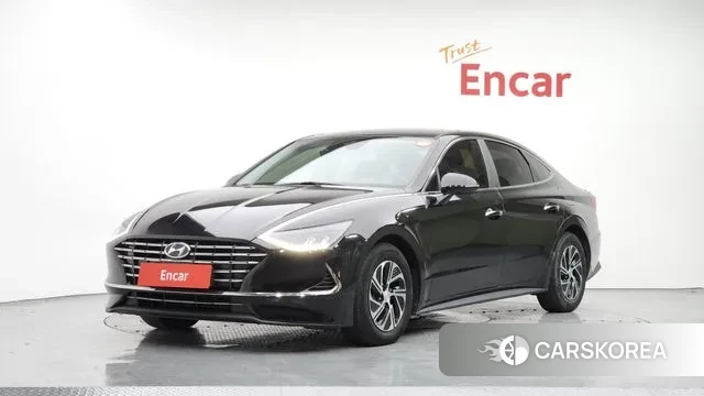 Hyundai Sonata Hybrid (DN8) 2020 Черный из Кореи