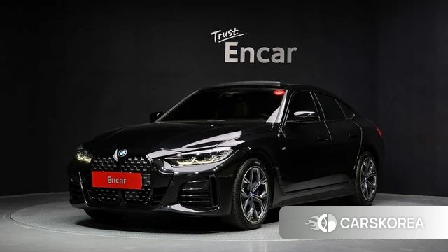 BMW 4 Series (G22) 2024 Черный из Кореи