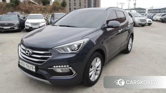 Hyundai Santa Fe The Prime 2018 Синий из Кореи