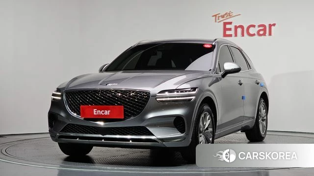 Genesis GV70 2021 Серебристо-серый из Кореи