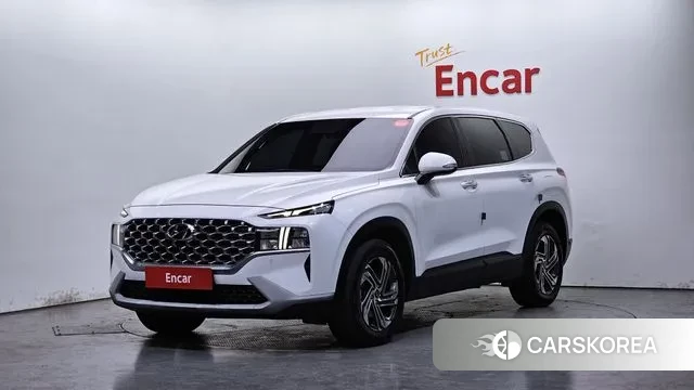 Hyundai The New Santa Fe 2021 Белый из Кореи