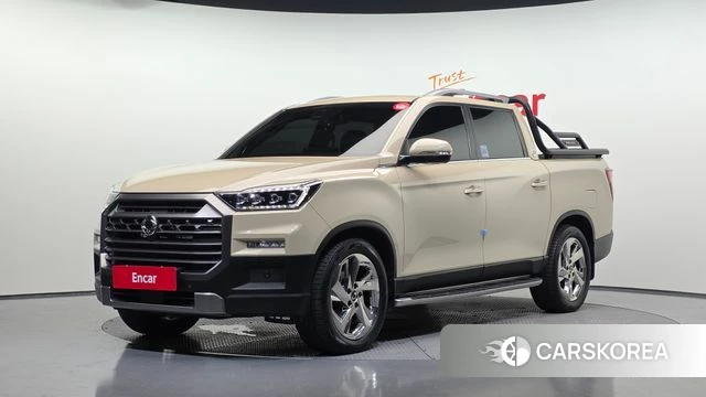 Ssangyong The New Rexton Sport 2023 Жемчужный цвет из Кореи